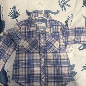 Old Navy Kids Plaid Button-Down Shirt